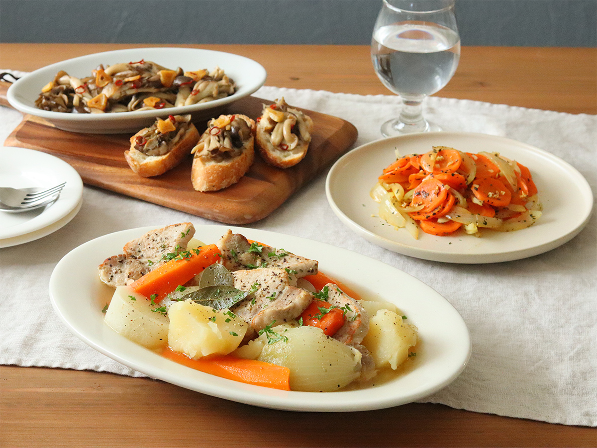 ラクでおしゃれなイタリアン風彩り献立