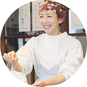 「森のおはぎ」店主 森百合子さん